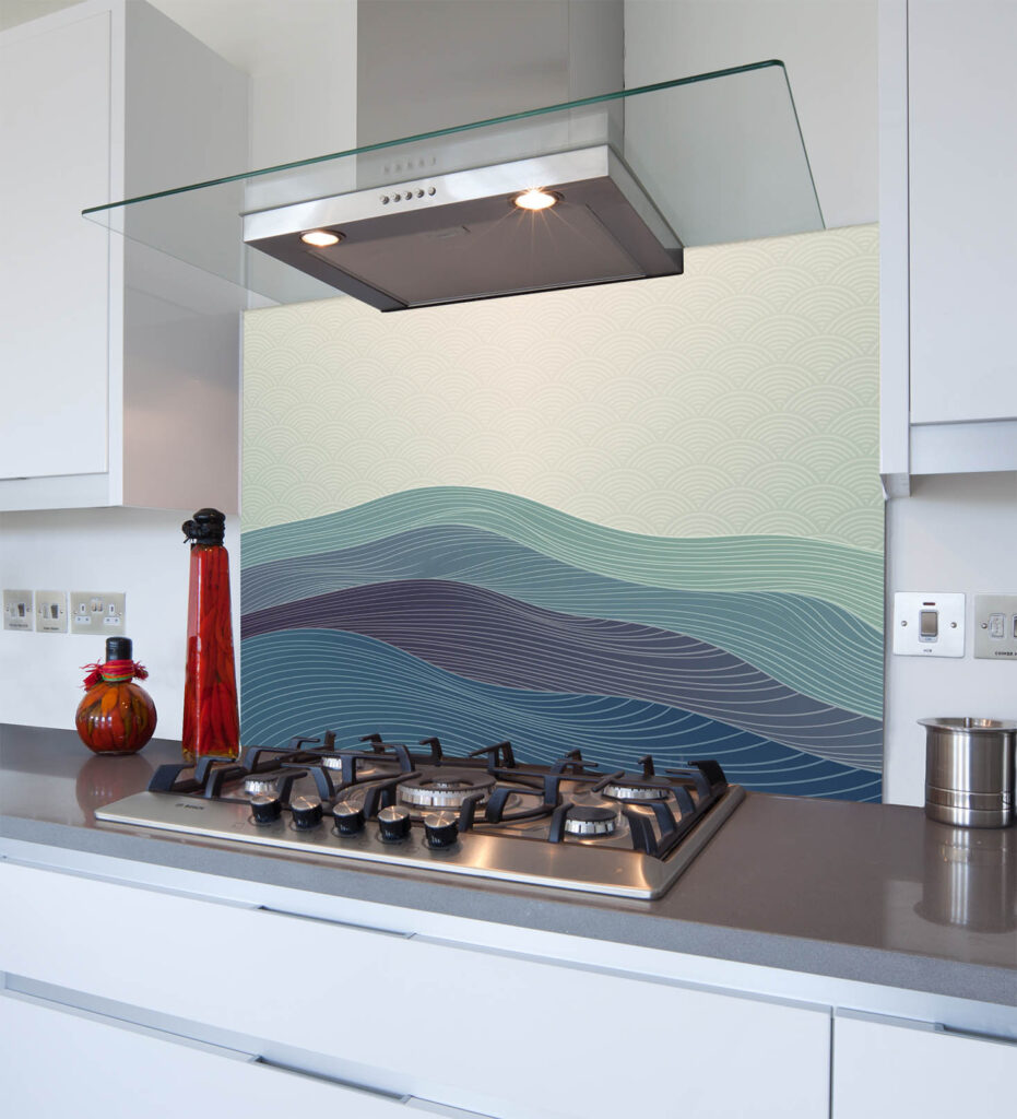 Patterned Printed Glass Splashbacks