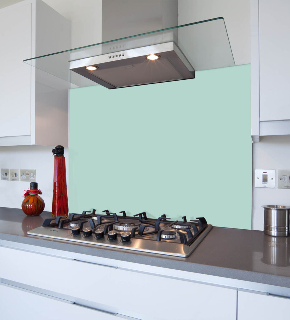 Blue Glass Splashbacks